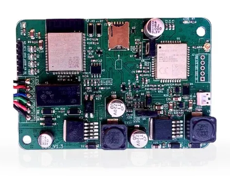 Redesigned 4-layer OBD telematics PCB